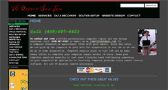 Desktop Screenshot of pcrepairsanjose.com